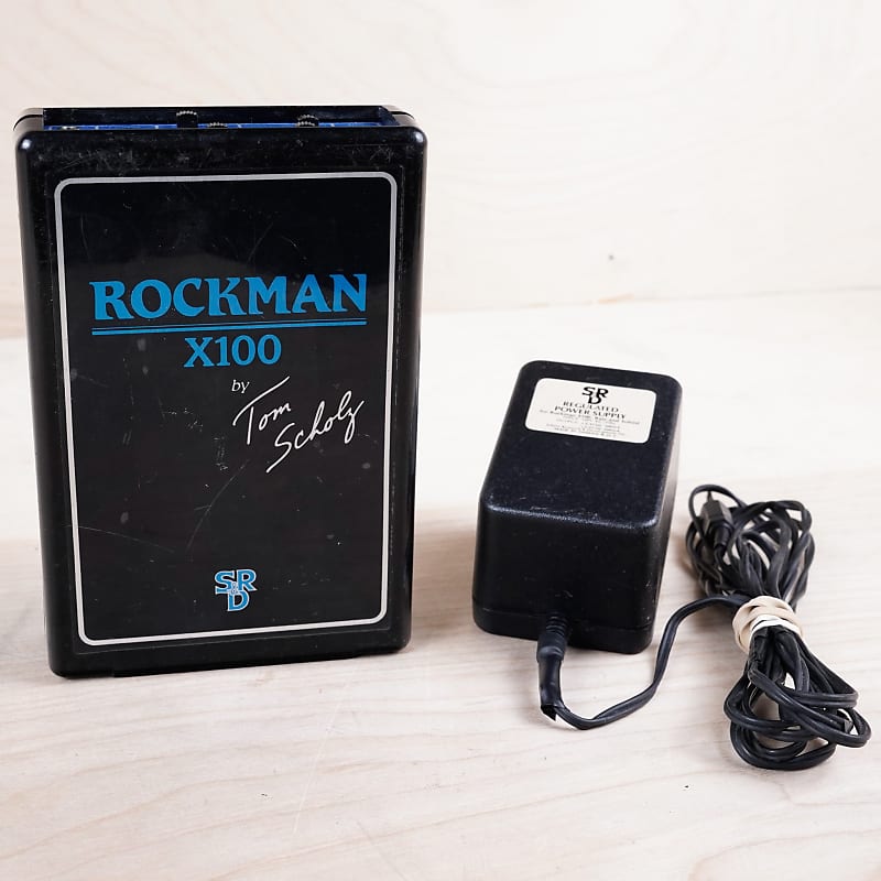 SR&D Rockman X100 Guitar Headphone Amp Tom Scholz w/ Power