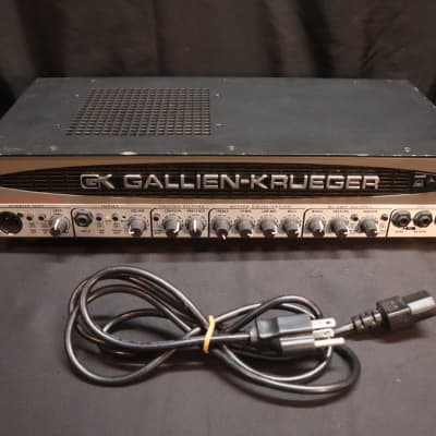 Gallien-Krueger 700RB-II 450-Watt Biamp Bass Amp Head 2010s - Black / Silver image 2