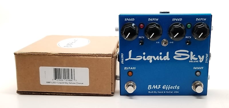 used BMF Effects Liquid Sky Deluxe Dual Chorus, Mint Condition with Box! image 1