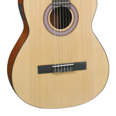 J. Reynolds - Natural Acoustic Electric Classical Guitar! JRC10E *Make An Offer!* for sale