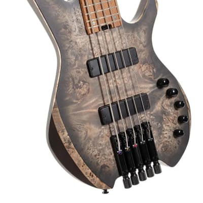 Cort Space 5 SDB | Artisan Series 5-String Bass Guitar, Star Dust Black. New with Full Warranty! image 3