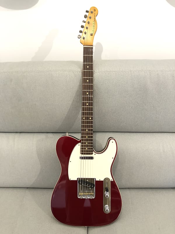 ギター Edwards E-TE-92CTM/LT Edwards E-TE-92 CTM/LT 2008 Candy Apple Red | Reverb