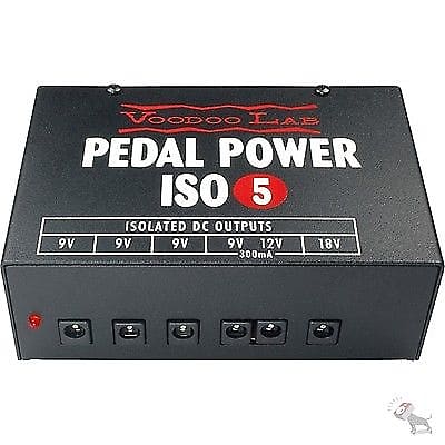 Voodoo Lab Pedal Power ISO 5 9V 12V 18V DC Pedal Power Supply image 1