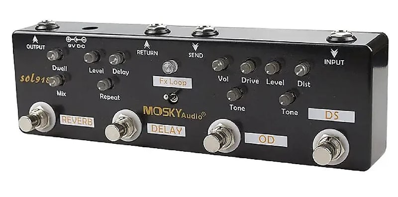MOSKY Audio sol918 マルチエフェクター Amazon.co.jp: MOSKY Audio SOL918 5-in-1 マルチエフェクト