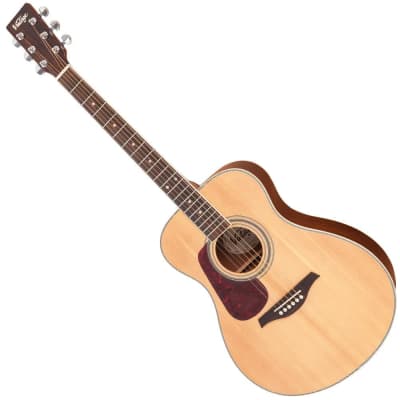 Vintage V300 Acoustic Guitar Outfit ~ Left Hand ~ Natural image 1