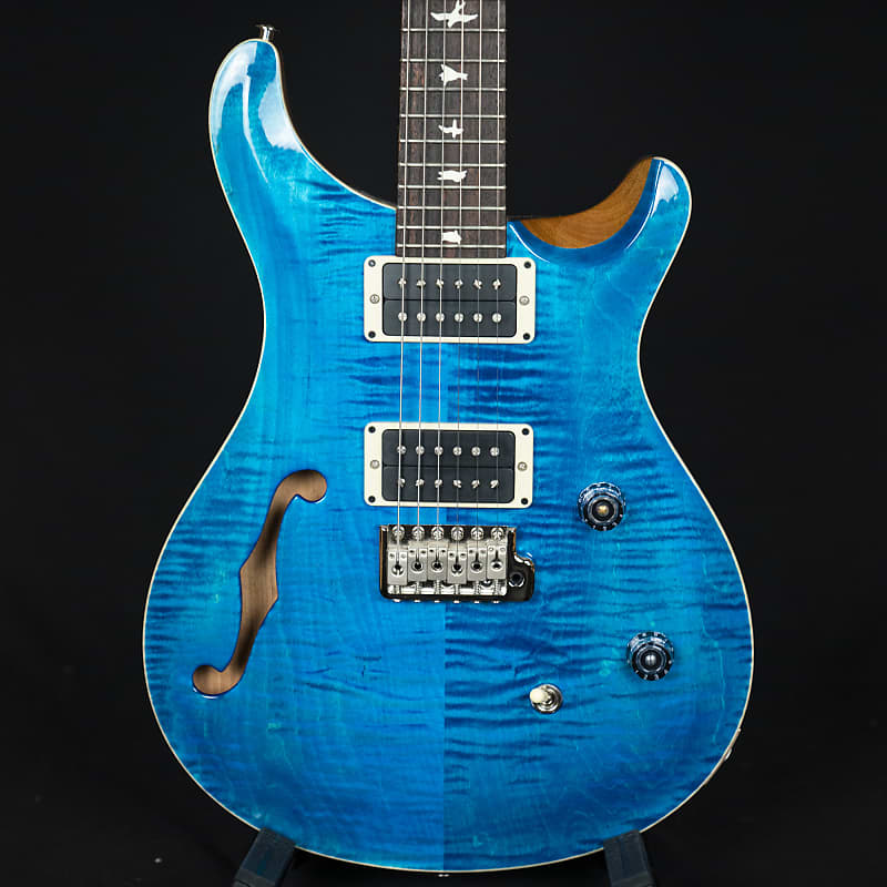 PRS Paul Reed Smith CE24 Blue Matteo Semi-Hollowbody Rosewood | Reverb