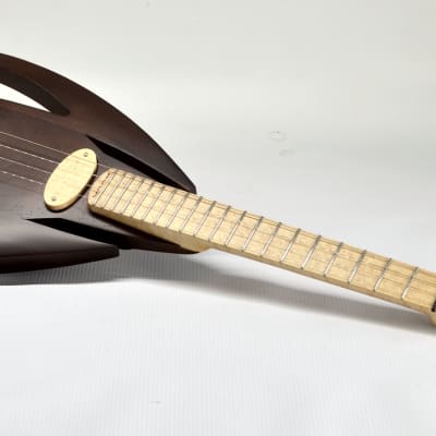 Murray Kuun Avanti electric ukulele 2022 mahogany stained image 2