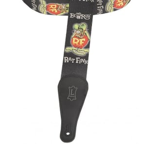 Levys Mprf2 008 Rat Fink Guitar Strap