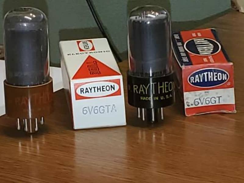 6V6GT Raytheon NOS/NIB (2) Tube Lot | Reverb