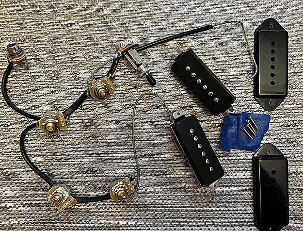 Gibson MHS P90 Pickups and Wiring Harness From 2018 ES330 Memphis