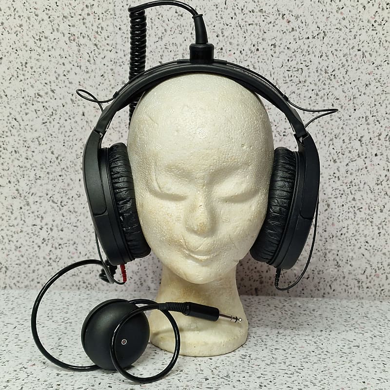 Vintage 90s Headphones Sennheiser HD265 Linear  			