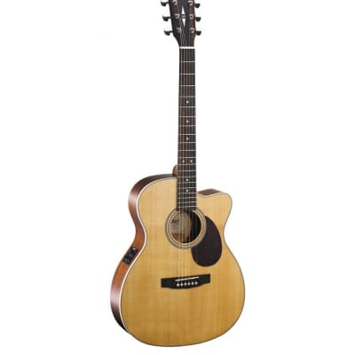 Cort SFX-CED NS Venetian Cutaway Fishman ISYS PLUS Electro Acoustic Guitar  with Gig Bag - Musicians Cart