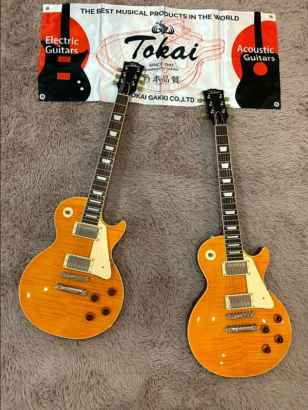 Tokai Love Rock LS136F in Lemon drop [Made in Japan with COA] | Reverb