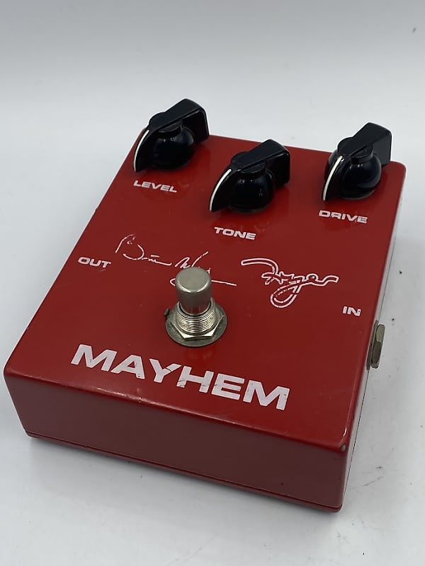 Greg Fryer Brian May Fryer Mayhem Overdrive/Distortion '00 Guitar Effect Pedal image 1