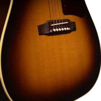 Gibson '50s J-45 Original Round Shoulder Acoustic Guitar, Vintage Sunburst image 13