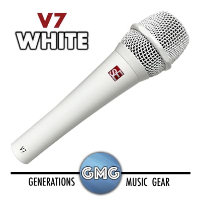 V7 WHITE by sE Electronics! Dynamic Supercardioid Handheld