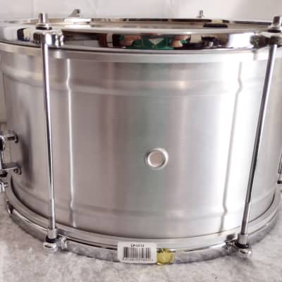 LP ALUMINUM Snare Drum 12" x 7" Brushed Aluminum image 2