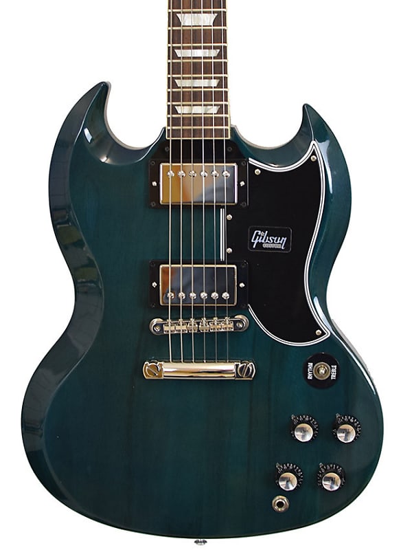 Gibson SG Standard Bohemian Blue Sky Limited | Reverb
