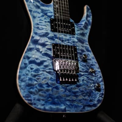 ESP Original Horizon CTM QM FR Faded Sky Blue (Made in Custom Shop) | Reverb