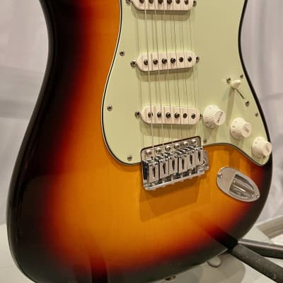 Fender Custom Shop 1964 Stratocaster Anniversary Closet Classic Relic Sunburst, Josefina Campos Pickups, 2013 C S Build image 4