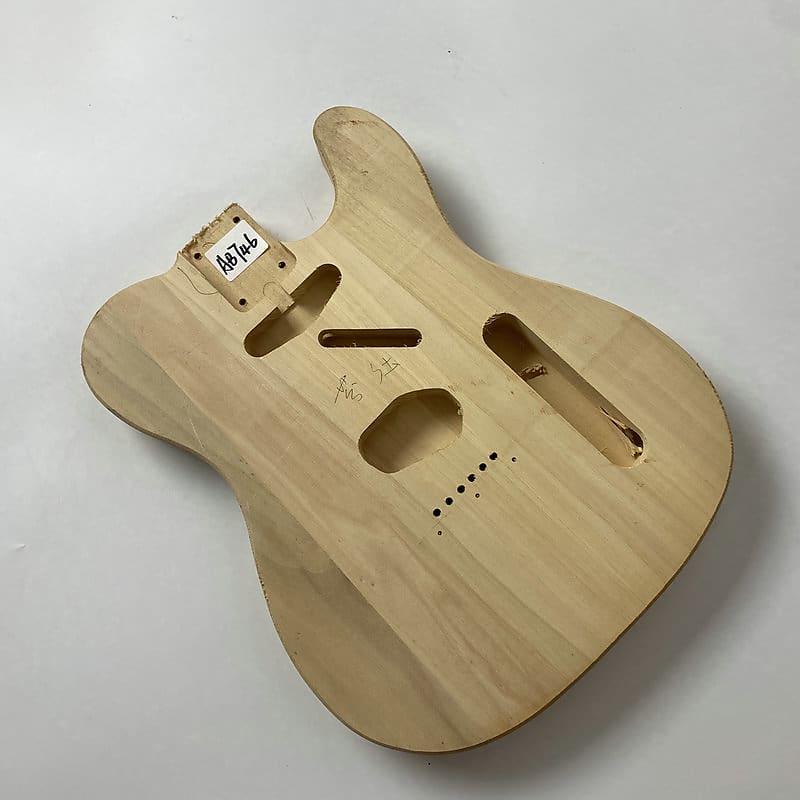 Solid Basswood Telecaster Tele Style Guitar Body | Reverb