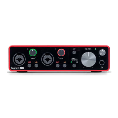 Focusrite Scarlett 2i2 3rd Gen USB Audio Interface Bundle with