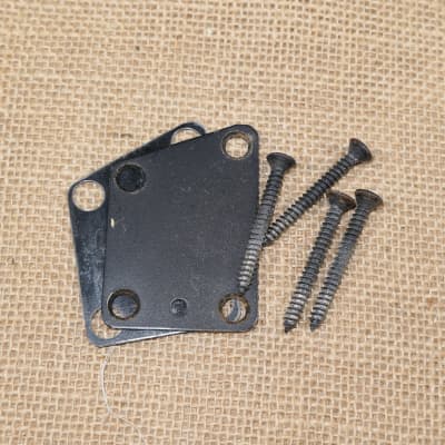 Neck Plate Black, Genuine 1989 Peavey Tracer Deluxe #DN02 for sale