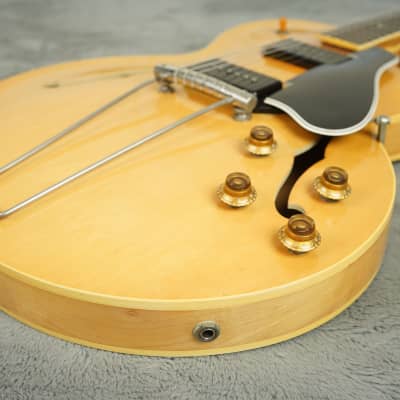 1958 Gibson ES-225 TDN Blonde + OHSC image 6