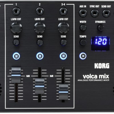 Korg Volca Mix 4-channel Analog Performance Mixer  Bundle with Korg Volca Keys Analog Loop Synthesizer image 3