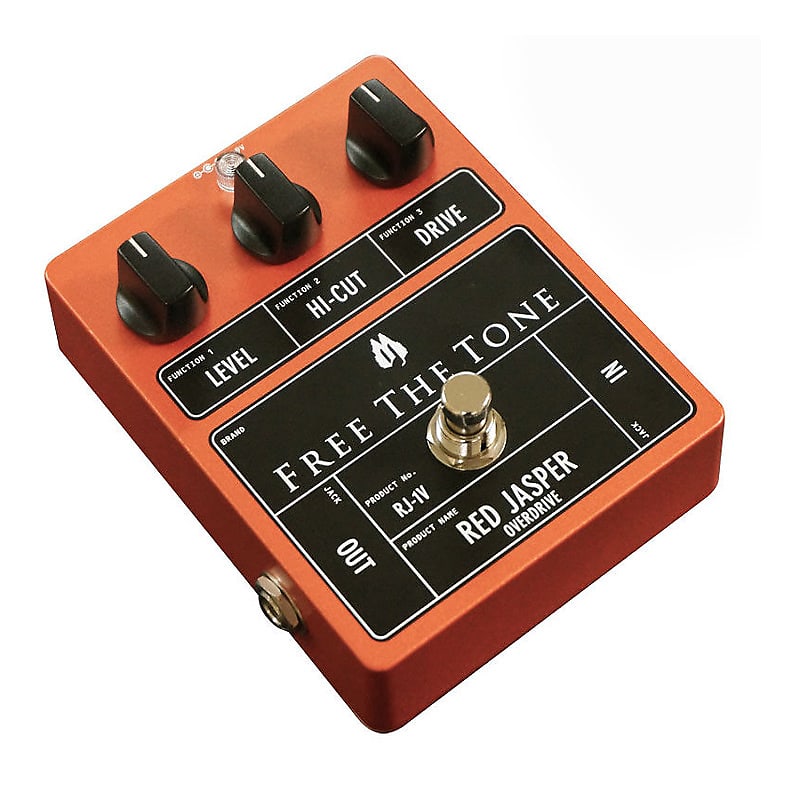 Free The Tone Red Jasper Overdrive RJ-1V | Reverb Canada