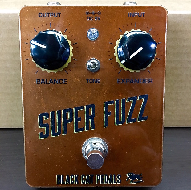 Black Cat Super Fuzz Pedal image 1