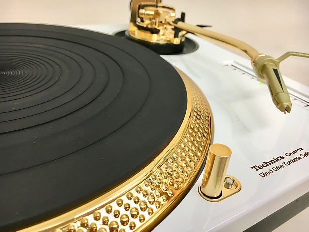 Technics SL-1200 MK3 (Customised WHITE/GOLD color) | Reverb