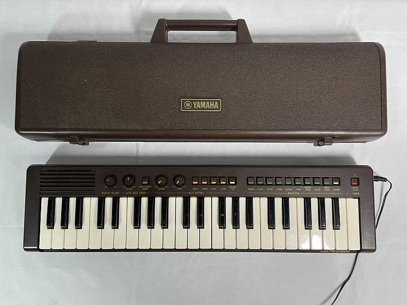 Vintage 80s Yamaha Portasound PS-3 Brown Works Great