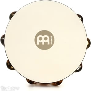 Meinl Percussion Recording-Combo Wood Tambourine - Double Row with Head image 2