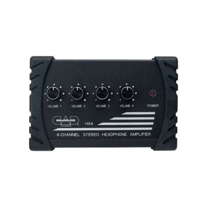 CAD HA4 Compact 4-Channel Stereo Headphone Amplifier image 2