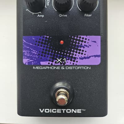 ギター Voicetone x1 Megaphone & Distortion TC Helicon VoiceTone Single X1 Megaphone & Distortion
