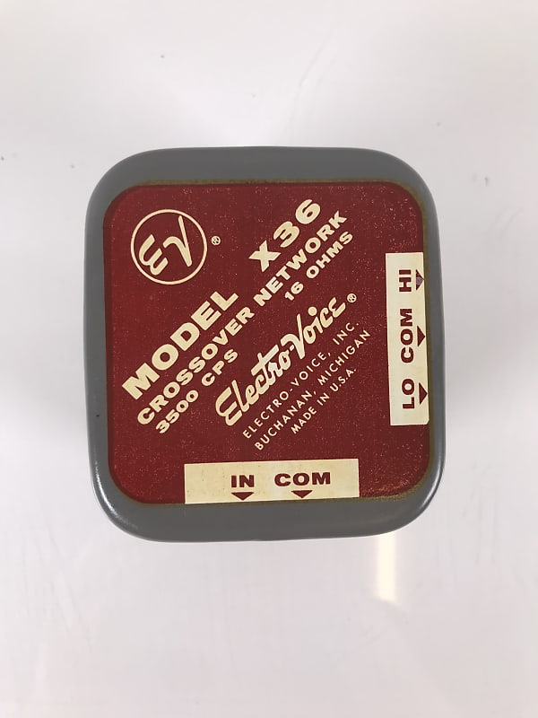 ElectroVoice X36 Crossover Network (Single) Reverb