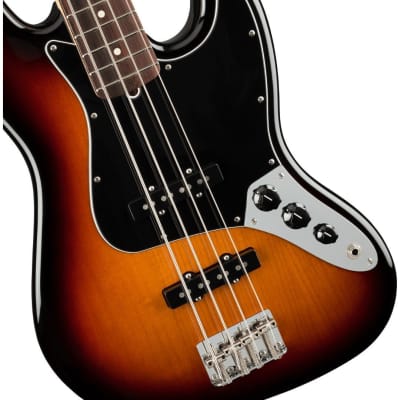 Fender American Performer Jazz Bass 4-String Right-Handed Guitar with Alder Body and Rosewood Fingerboard (3-Color Sunburst) image 4