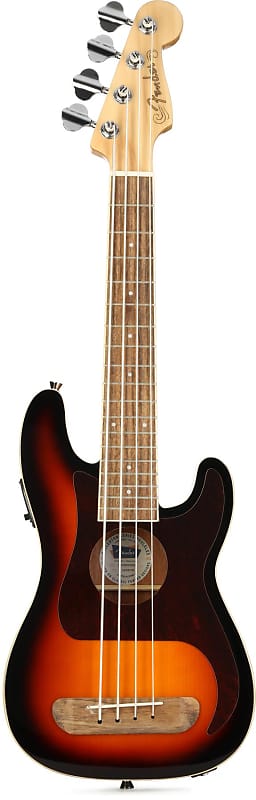 Fender Fullerton Precision Bass Uke - 3-Color Sunburst image 1