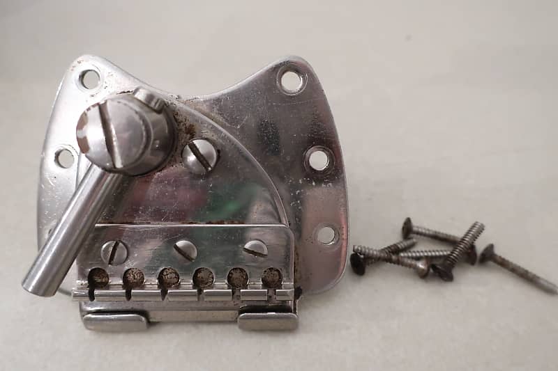 Vintage 1960s Hagstrom Guitar Bridge Tailpiece Tremolo Screws Reverb
