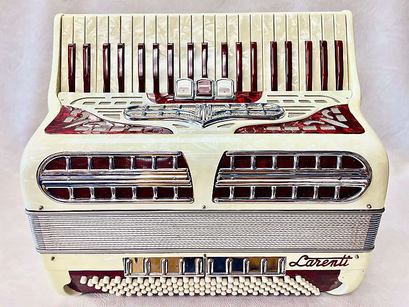 LARENTI STUDENT SIZED 2REED ACCORDION PBL110 Reverb