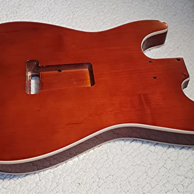 USA made,Double bound Alder body in Tigers eye with Killer quilt maple top.Made for a Strat body# TES-1. Free Pick guards while supplies last.. image 5