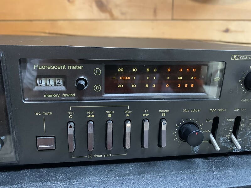 Technics カセットRS-M65 Vintage Technics M65 Direct Drive Stereo Cassette Deck