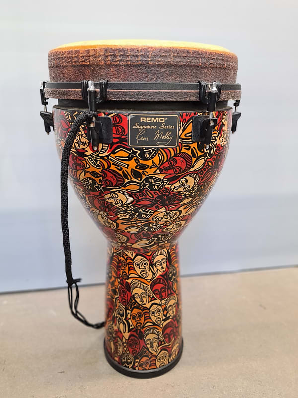 Djembe Remo Léon Mobley Signature 12'' image 1