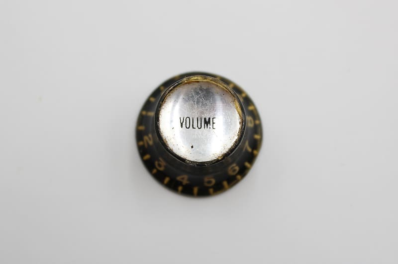 1960s-1970s Vintage Gibson Reflector Volume Knob EB-0/SG/Les Paul Custom image 1