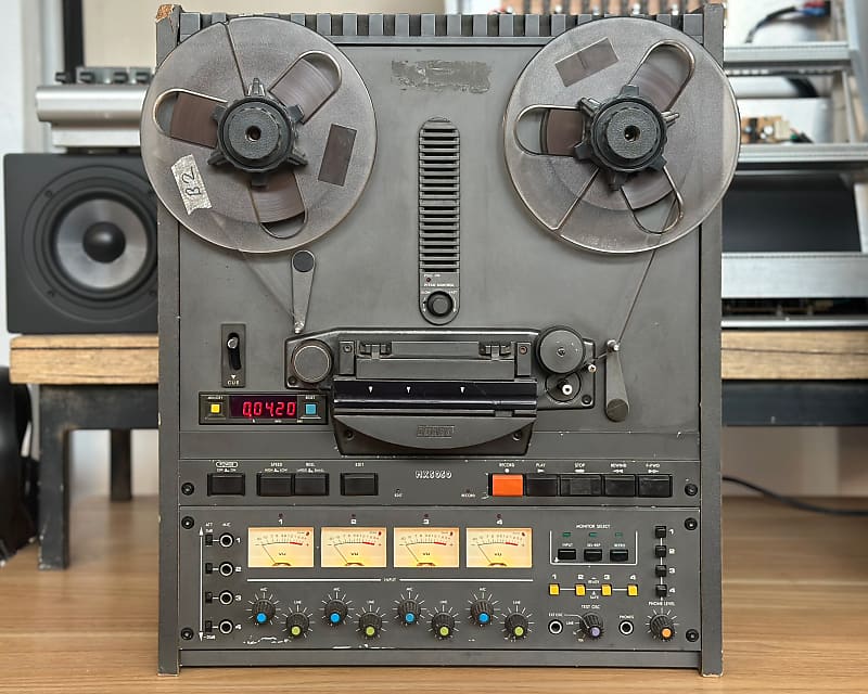 Otari MX5050 BQ-2 4 track recorder 1/4 Tape Reel to