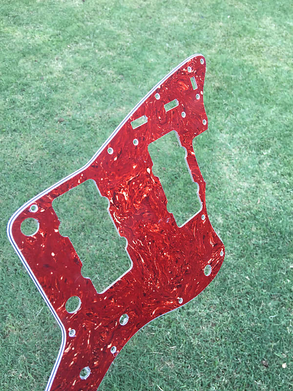 Jazzmaster Red Tortoise Shell Pickguard for Fender Jazzmaster Reverb