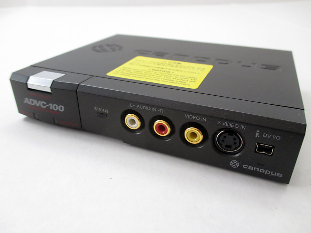Canopus ADVC 100, Box, Audio/Video/DV Cables, Original Owner | Reverb