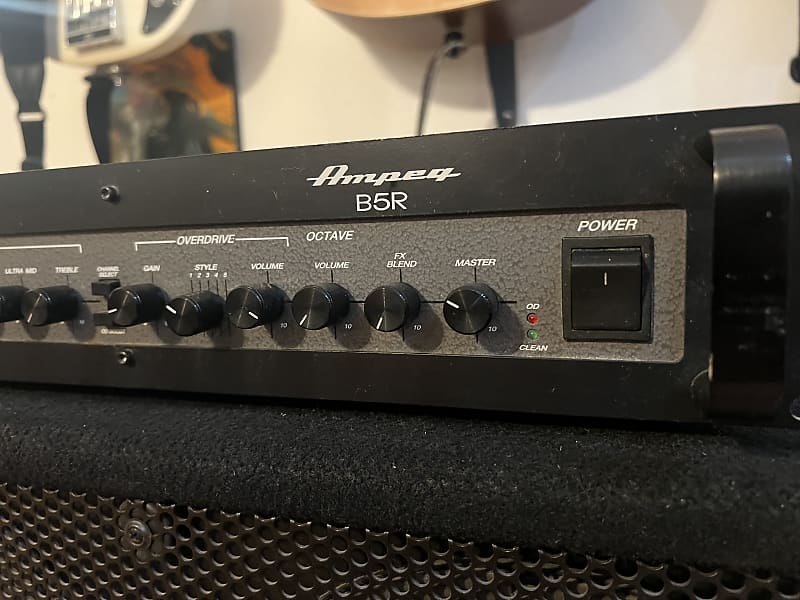 Ampeg B5R 500W Rackmount Bass Amp Head | Reverb