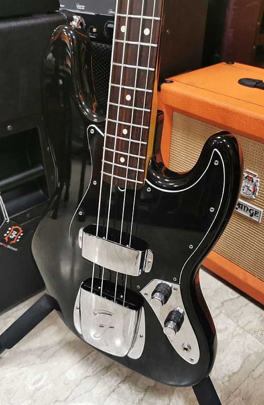 Fender Jazz Bass Made in Mexico Black Pure Vintage Reverb UK